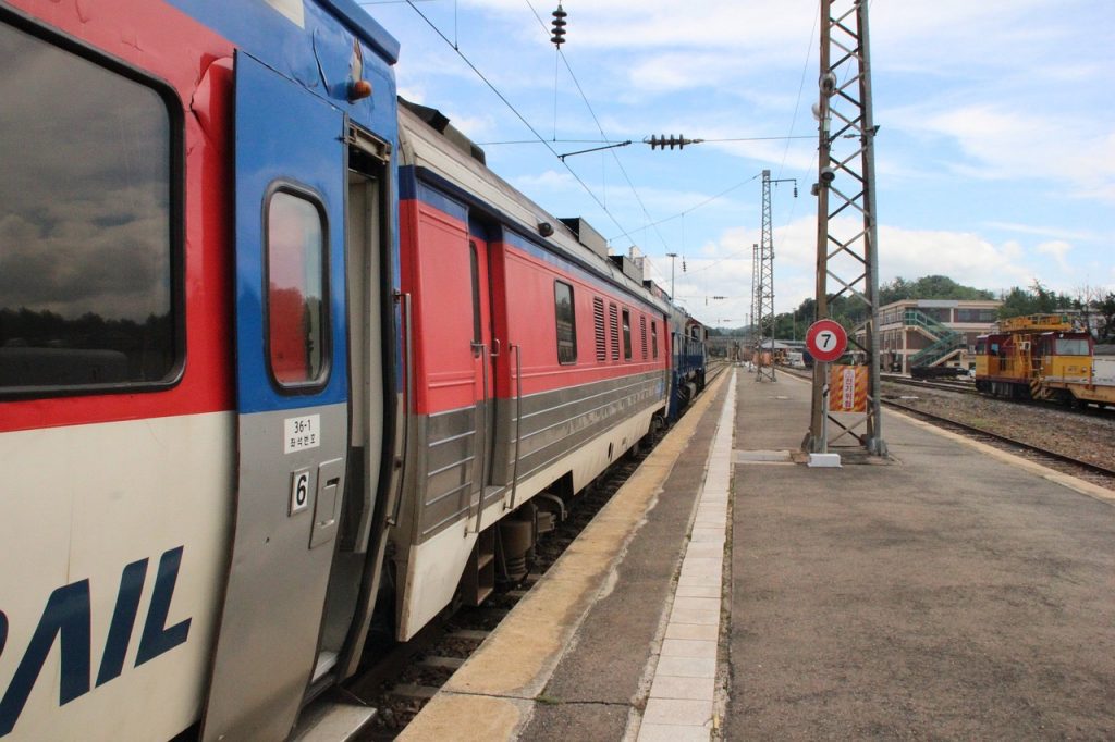 Tren para el centro de Seúl 