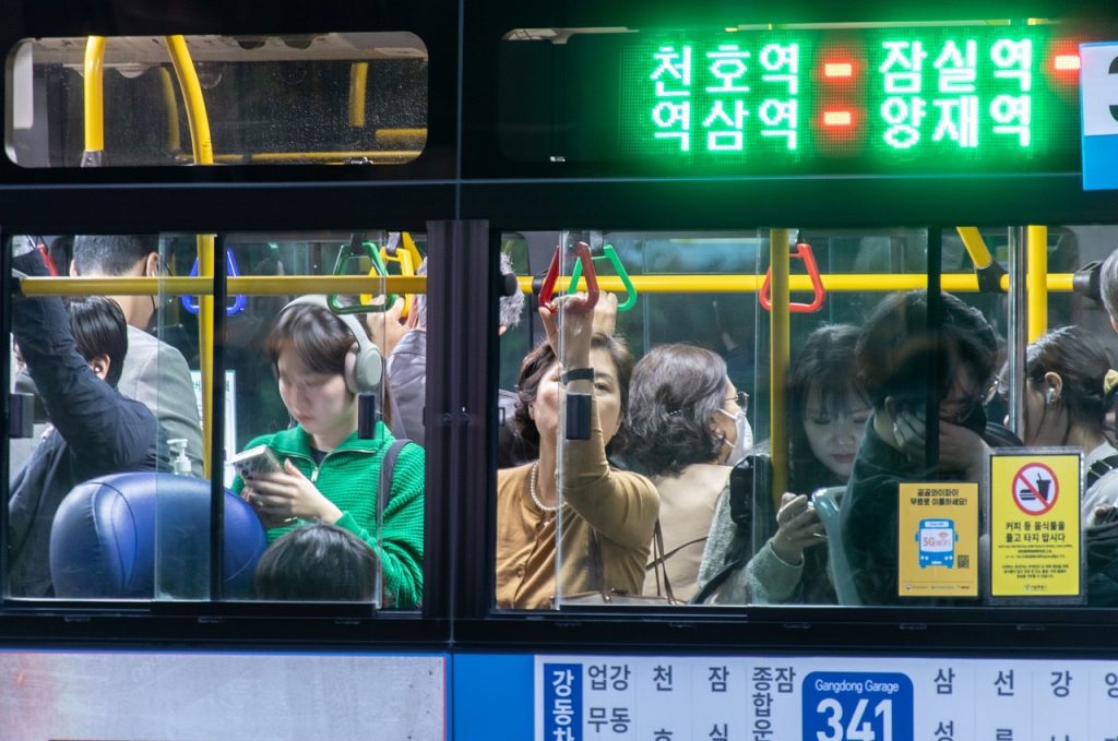 Autobús en Corea del Sur