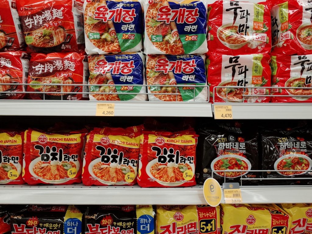 comida típica de Corea del Sur