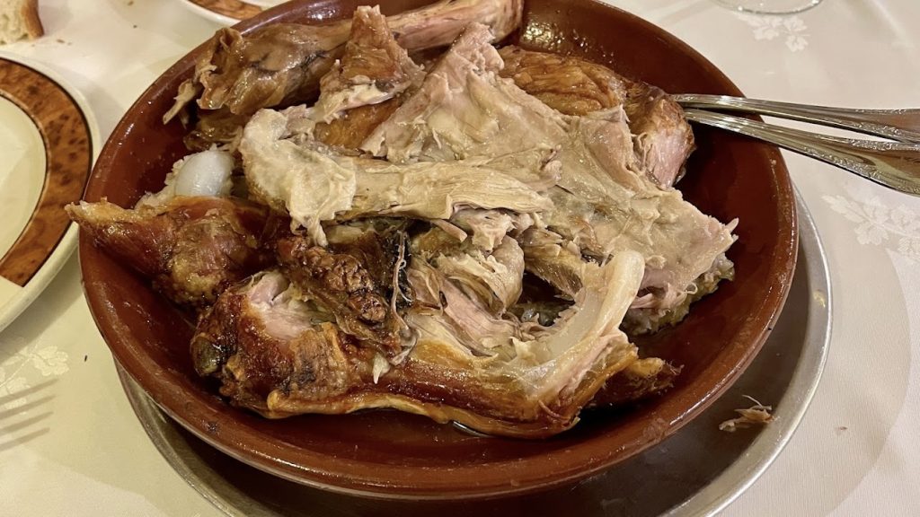 PERNIL ASADO, comida de Puerto Rico