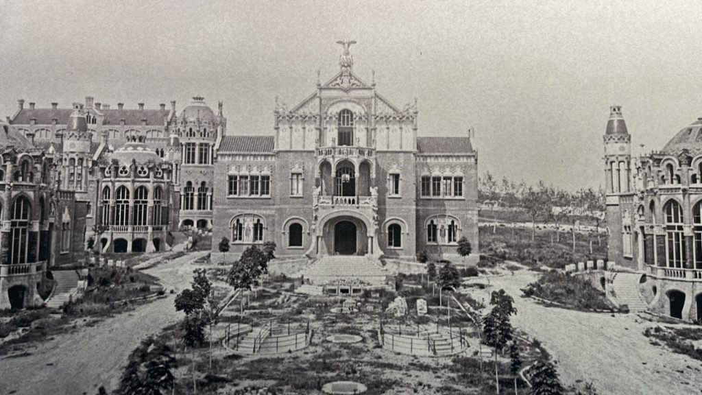 Recinto Modernista de Sant Pau, en la antigüedad