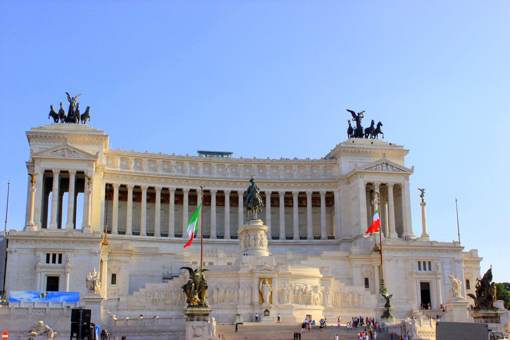 EL MONUMENTO A VITTORIO EMANUELE ll, lugares que visitar en Roma