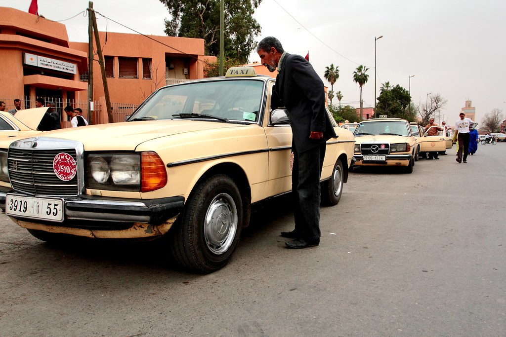 Taxi en Marruecos