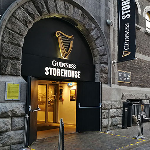Chollo Dublín, guinness