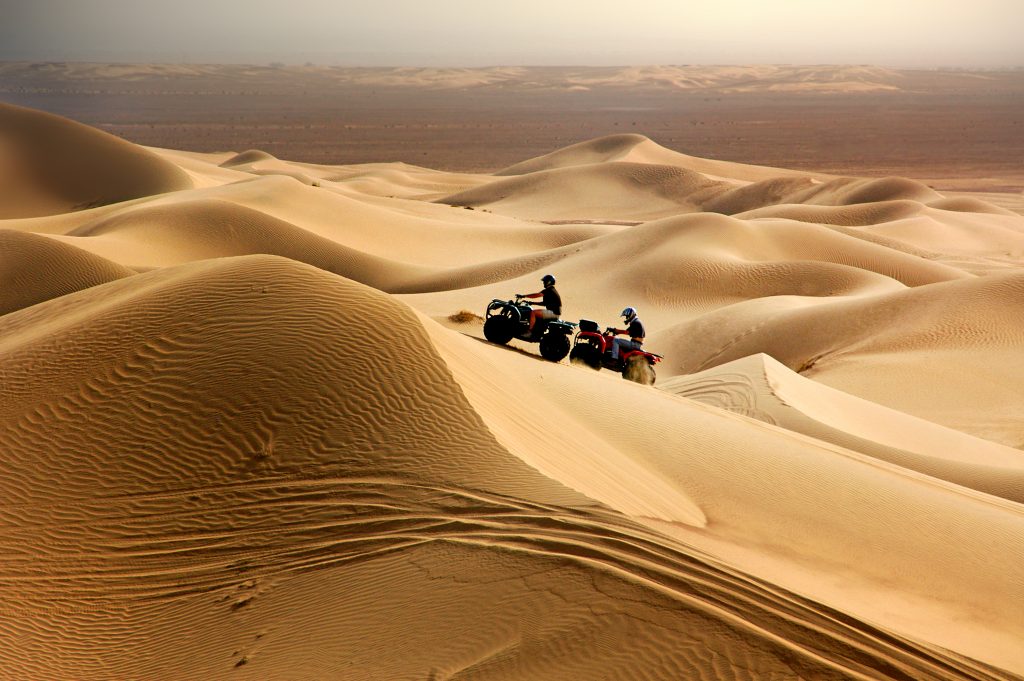 RUTAS EN QUAD, en el desierto de Merzouga