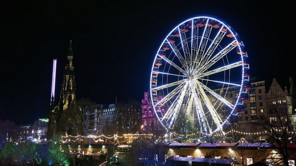 Imagen Mercadillo de navidad en Edimburgo 2023