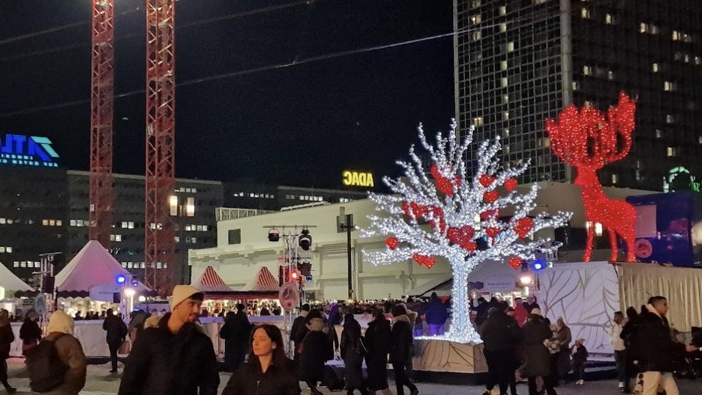 Mercadillo de navidad Potsdamer Platz