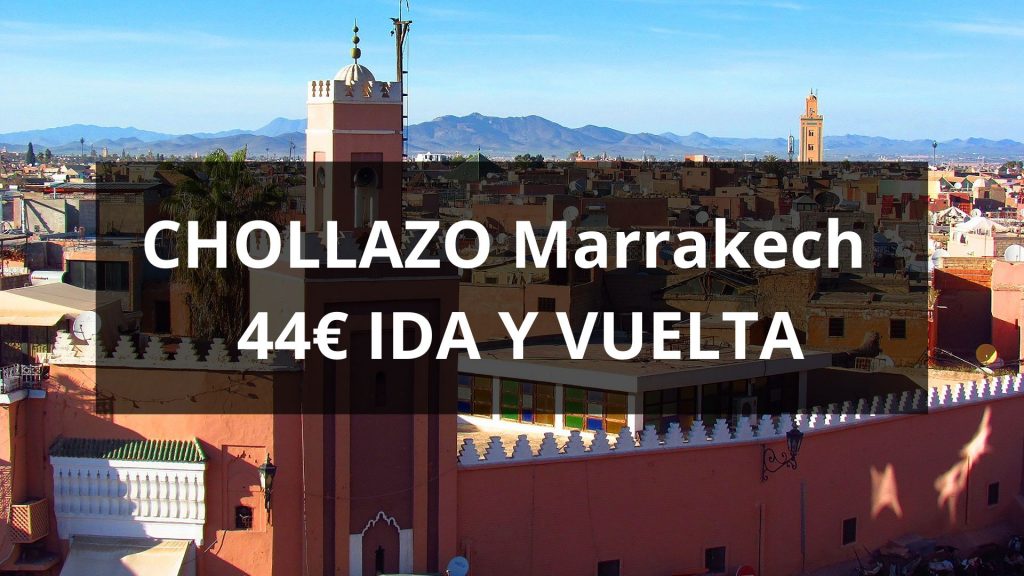 Precio irrepetible Marrakech