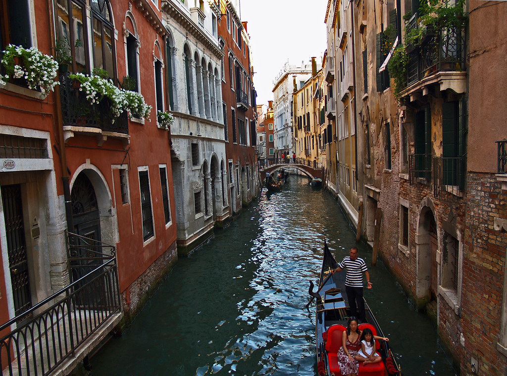 Los canales de Venecia