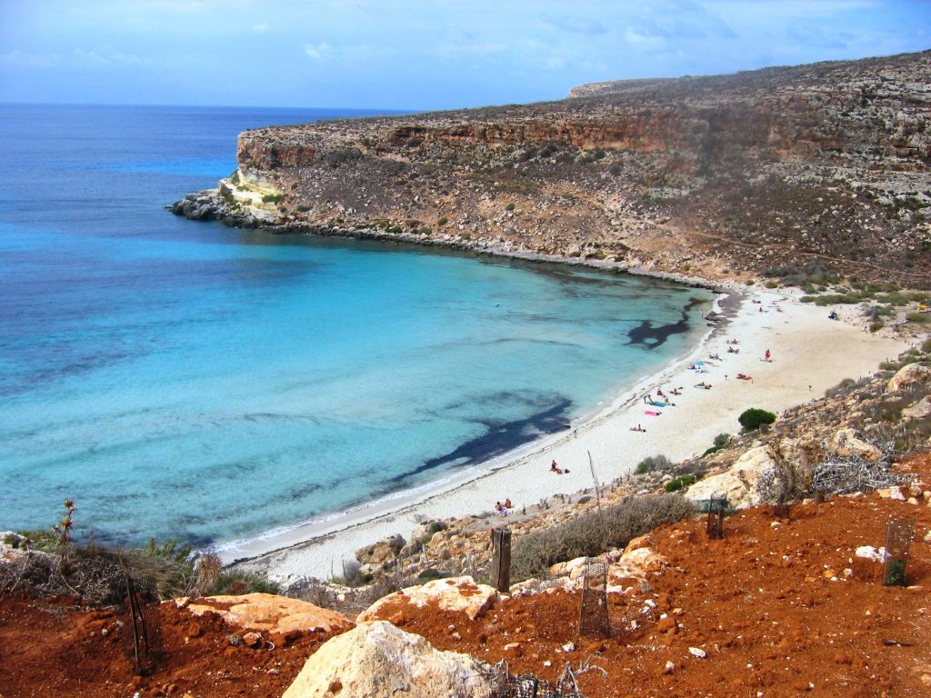 Spiaggia Dei Conigli (Lampedusa, Sicilia, Italia)